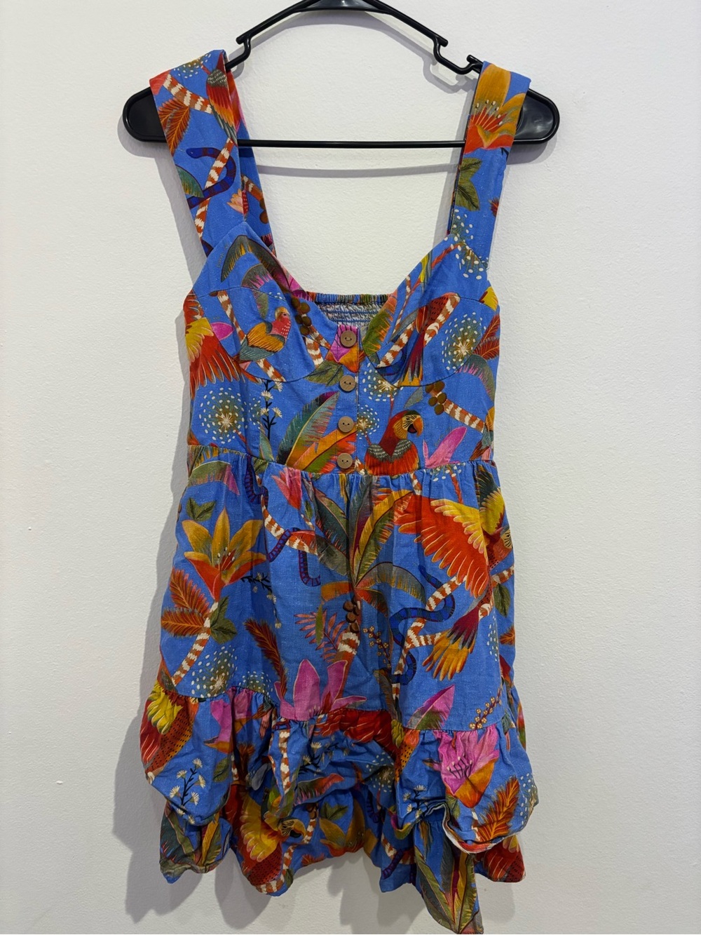 FARM RIO Macaw Dress Size S